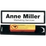 DURABLE Namensschild CLIP CARD 17x67mm mit Magnet 1 Pg. à 25 Stück 813201