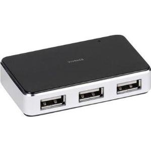 Vivanco IT USBHUB4PWR USB 2.0 4800 Mbit/s Schwarz (36662)