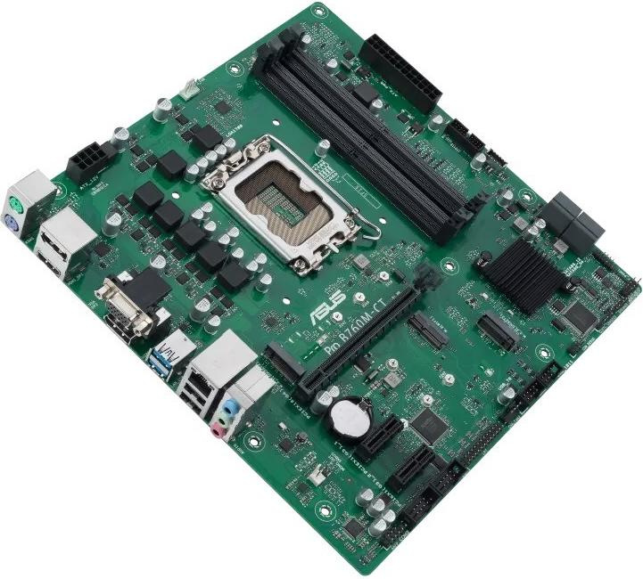 ASUS Pro B760M-CT-CSM Mainboard Micro ATX, Intel B760, LGA 1700, DDR5