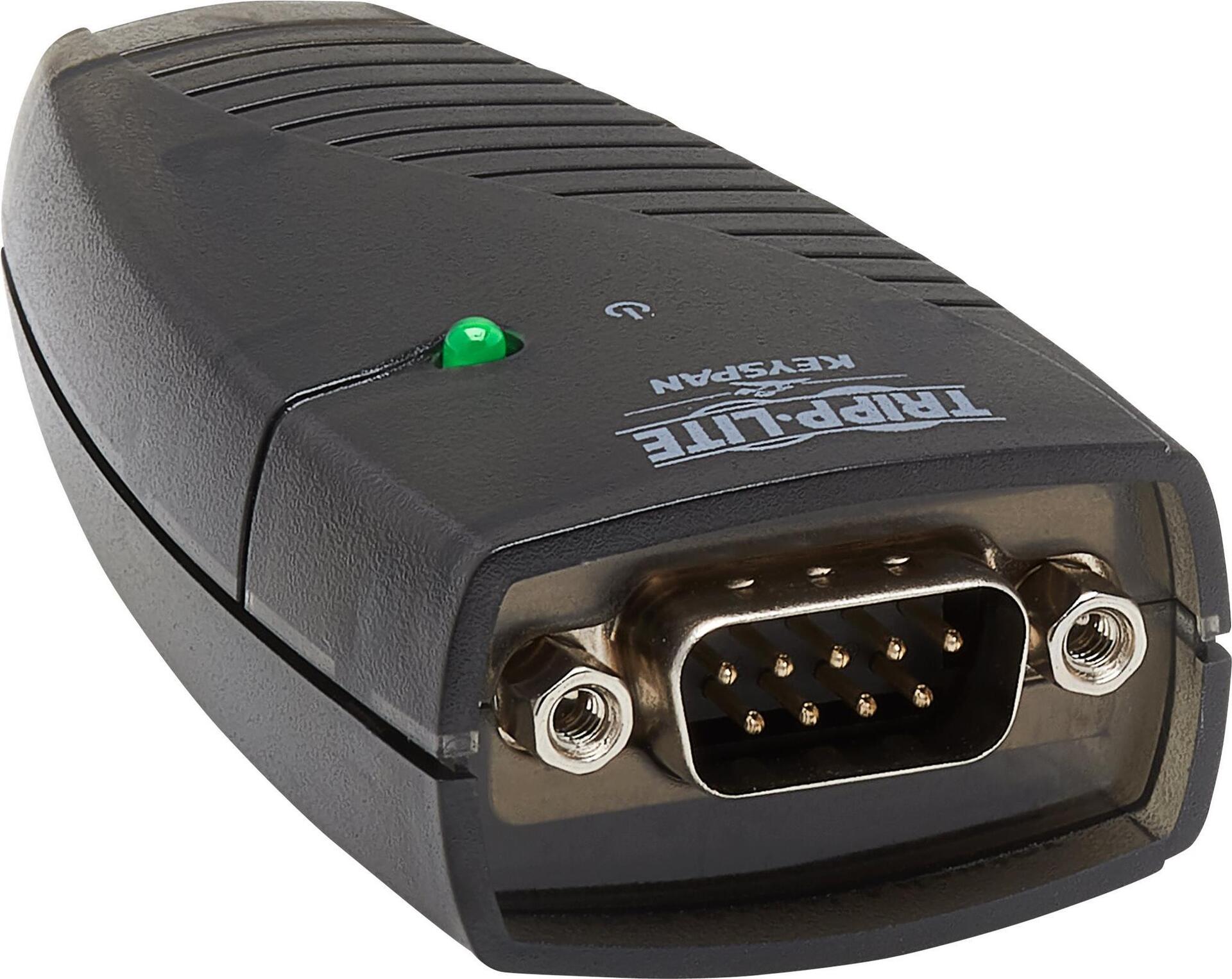 Keyspan USA-19HS Serieller Adapter USB-A auf DB9 RS232 0,91 m Schwarz