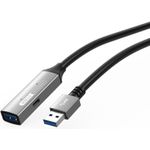 MicroConnect Active USB 3.2 Gen 1 cable A-A M-F 20m (USB3.0AAF20A)