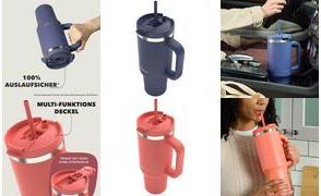 contigo Thermalock Tumbler Trinkhalmbecher 1.2L coral (2217787)