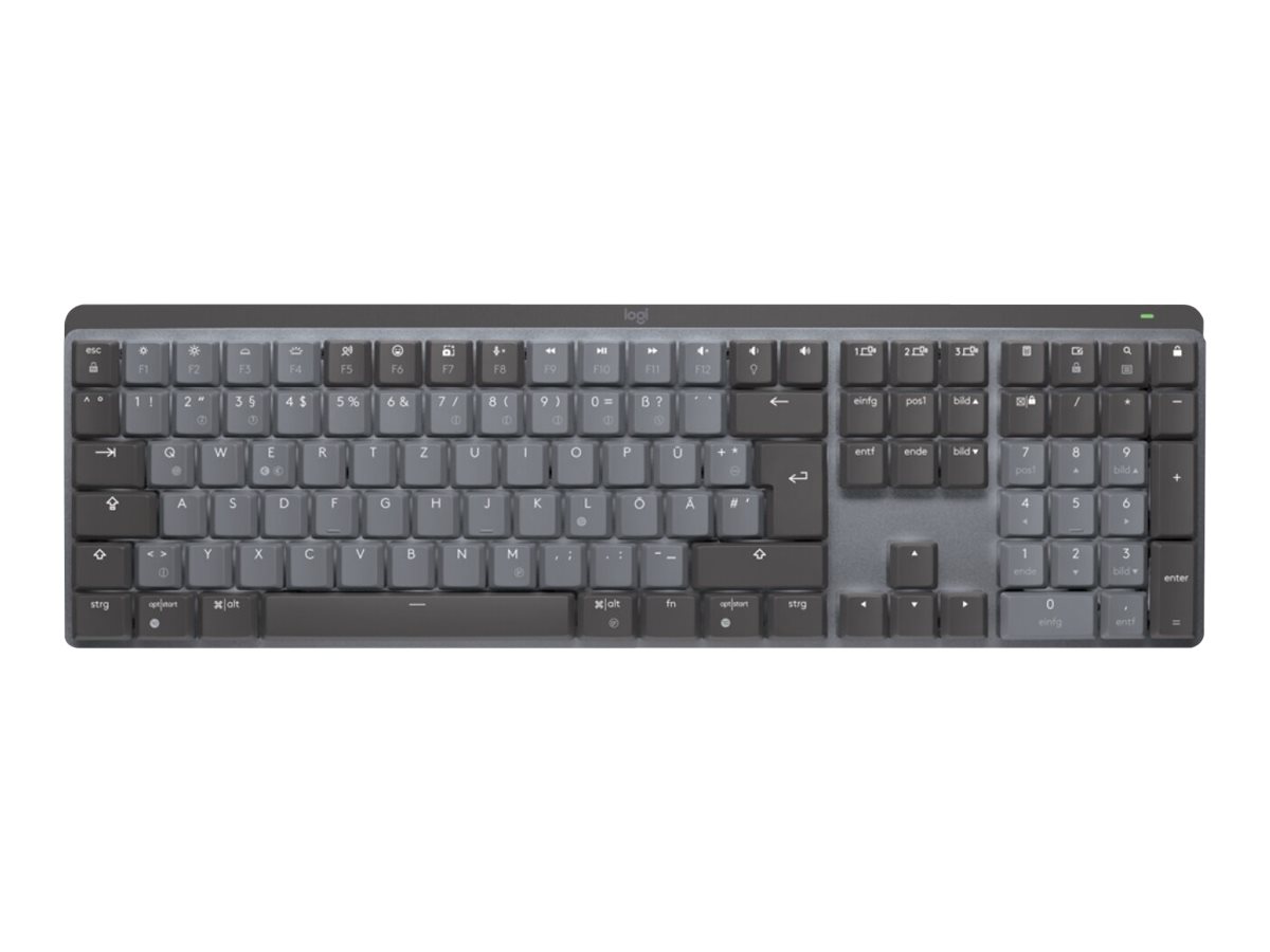 Logitech Master Series MX Mechanical Tastatur QWERTZ Mechanisch Graphite