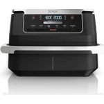 Ninja Foodi FlexDrawer AF550EU Doppel-Heißluftfritteuse, 6.6L, 2470W, Schwarz (AF550EU)