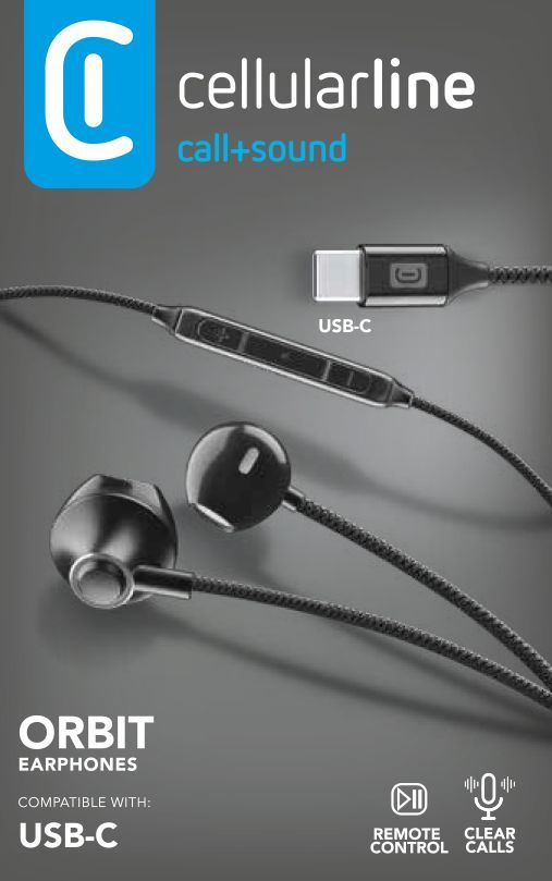 Cellularline Orbit USB Typ-C Schwarz