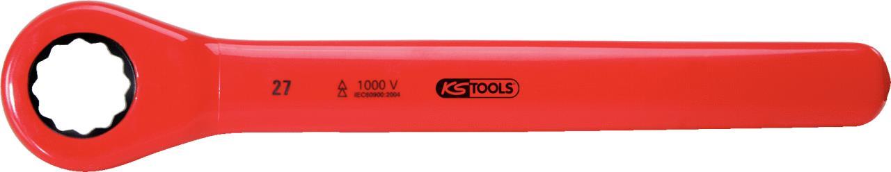 KS TOOLS Isolierter Ratschenringschlüssel, 24mm (117.4224)