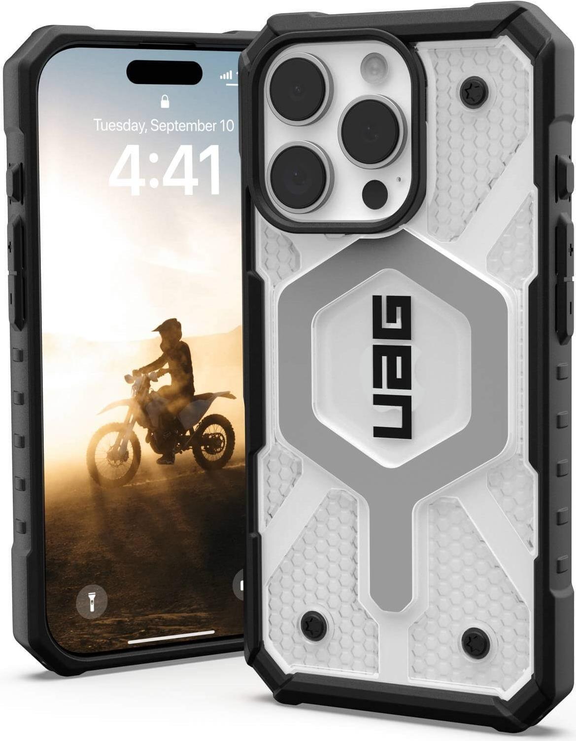 UAG Urban Armor Gear Pathfinder MagSafe Case | Apple iPhone 16 Pro | ice (transparent) | 114464114343 (114464114343)