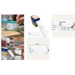 AVERY HACCP Lebensmittel-Etiketten, 98 x 40 mm, weiß abgerundete Ecken, handbeschriftbar, mit vorgedruckten - 1 Stück (ETIHACCP.DE)