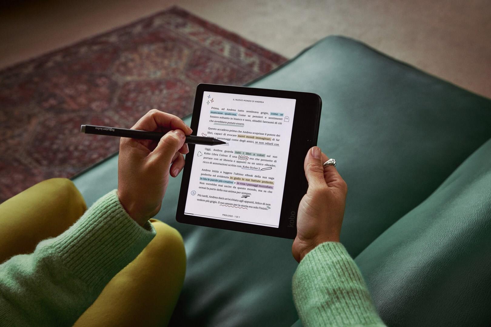 Kobo Libra Colour 7" 32 GB eBook-Reader Weiß