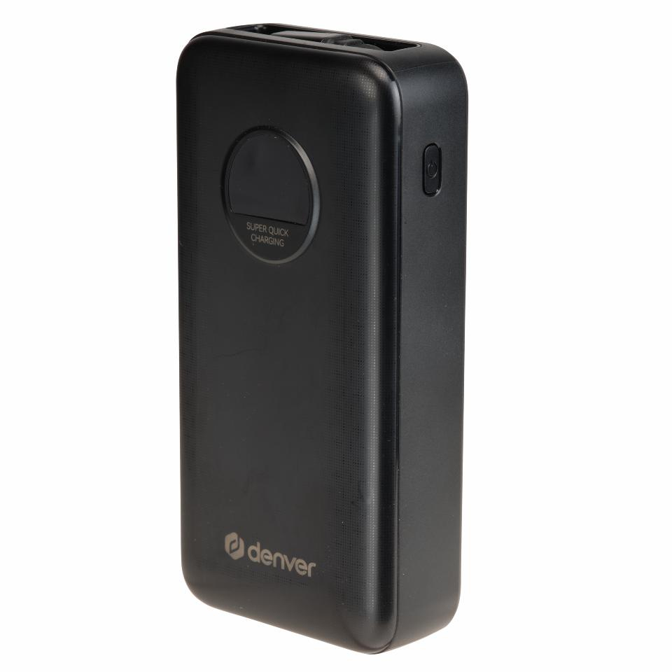 Denver PQC-20065 Powerbank 20000 mAh 65 W Schwarz