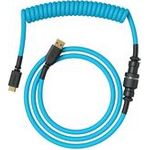 Glorious PC Gaming Race GMMK Coiled Cable Electric Blue Spiralkabel USB-C/USB-A (GLO-KB-ACC-CBL-COIL-EBLU)