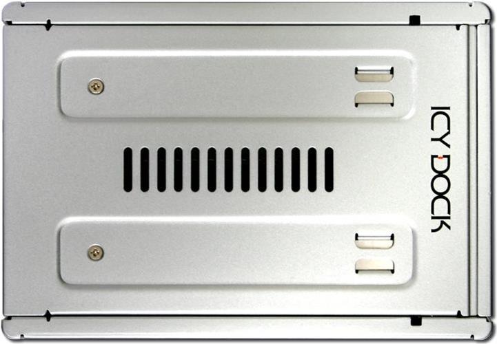 ICY DOCK MB982IP-1S-1 Laufwerksschachtadapter 2,5" auf 3,5" SATA/SAS Silber