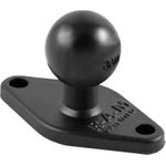 RAM Mounts Diamond-Basisplatte (Trapez) - B-Kugel (1" ), 2-Loch AMPS-Lochraster (RAM-B-238U)