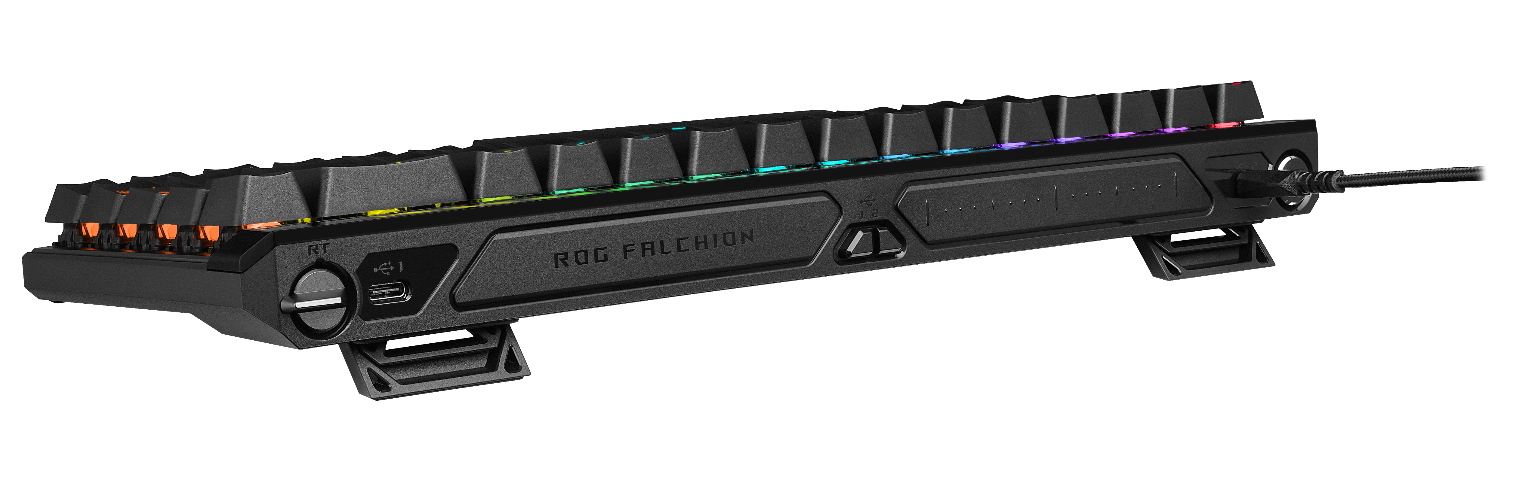 ASUS ROG Falchion Ace Gaming-Tastatur 65% mechanisch ROG NX Red QWERTZ Schwarz