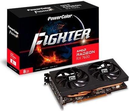 PowerColor Radeon RX 7600 Fighter 8GB (RX7600 8G-F)