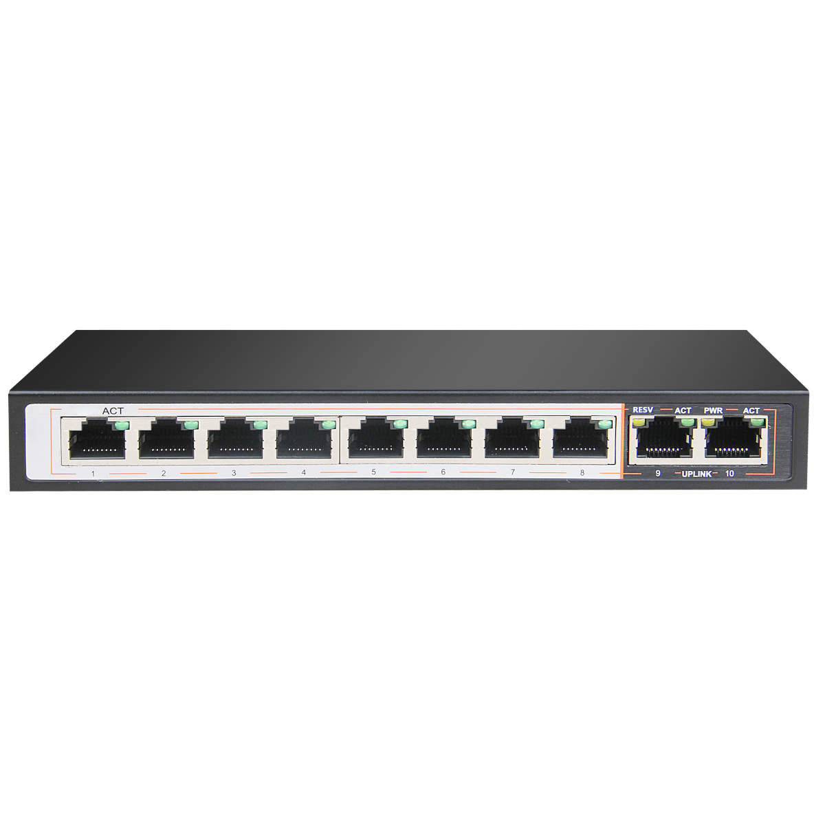 Lupus Electronics LUPUSNET 10 Kanal PoE Switch (10997)