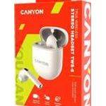 Canyon Bluetooth Headset TWS-6 Gaming Mode/BT 5.3 beige retail (CNS-TWS6BE)