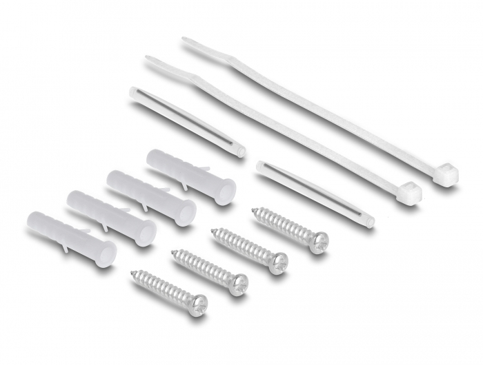 Delock 87949 Glasfaser-Verteilerbox FTTH 8 Port Weiß