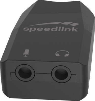 Speedlink VIGO Externe USB-C Soundkarte Stereo Schwarz