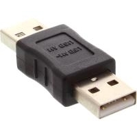 InLine® USB 2.0 Adapter, Stecker A auf Stecker A (33441)