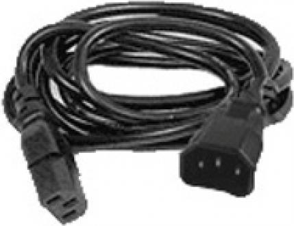 Juniper C13-C14 Stromkabel Schwarz 2,5 m C13-Koppler C14-Koppler (CBL-EX-PWR-C13-C14)