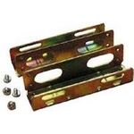 3.5" Festplatten Einbauschienen für 13,30cm (5,25") Einbauschacht, Metall Befestigungsschienen zum Einbau von 3.5" Festplatten in 13,30cm (5,25") Einbauschächte (730500)