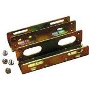 3.5" Festplatten Einbauschienen für 13,30cm (5,25") Einbauschacht, Metall Bef...