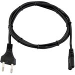 OMNITRONIC Euro Netzkabel 3m sw (3023540P)