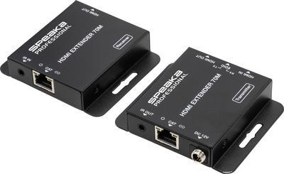 SpeaKa Professional SP-HDE-200 HDMI® HDMI Extender über Netzwerkkabel RJ45 70 m (SP-9424396)