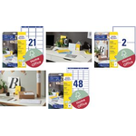 Avery 7636-10 selbstklebendes Etikett Rechteck Dauerhaft Weiß 480 Stück(e) (7636-10)