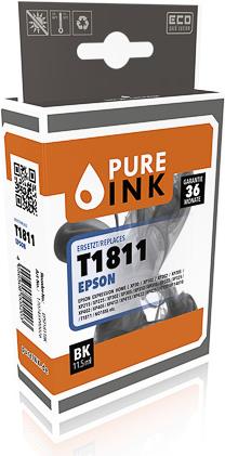 Pure Ink 170745990026 Druckerpatrone 1 Stück(e) Kompatibel Schwarz (EPST1811BK)