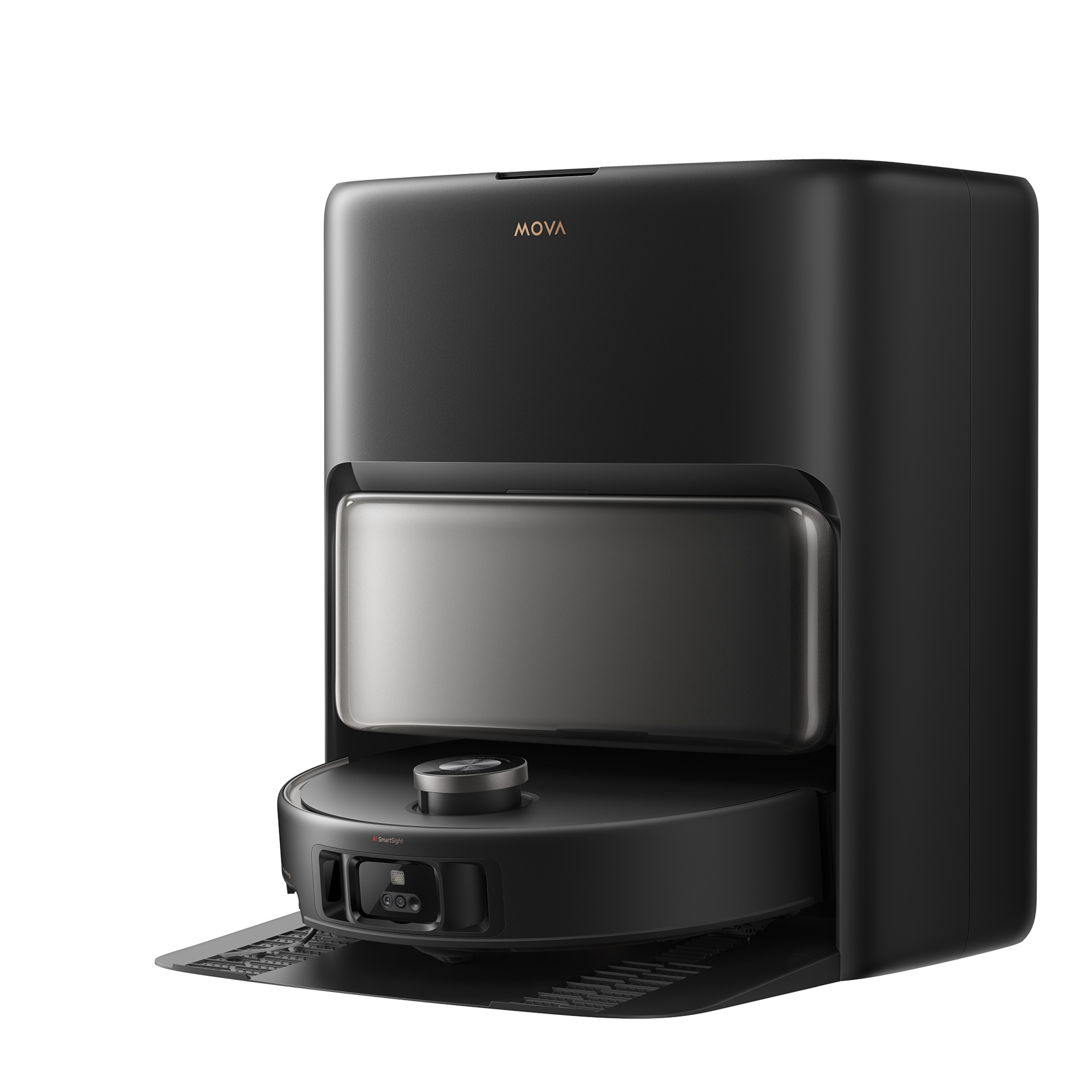 MOVA V50 Ultra Complete Schwarz Saug-Wisch-Roboter mit Reinigungsstation 24000 Pa