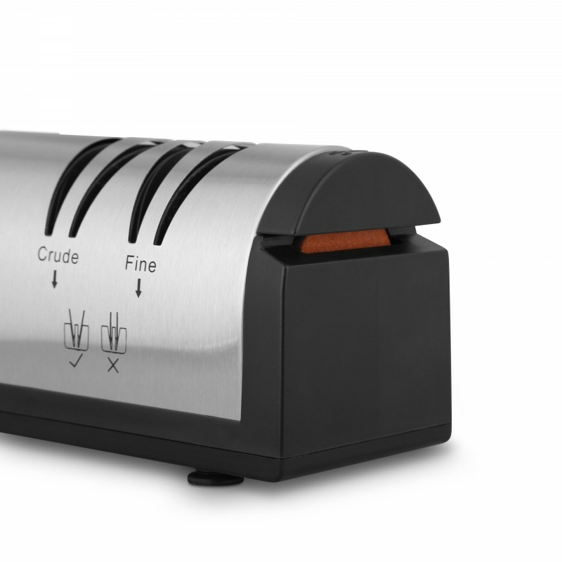 Lauben Messerschärfer LBKSMKS4700SA 18 W Schwarz, Edelstahl