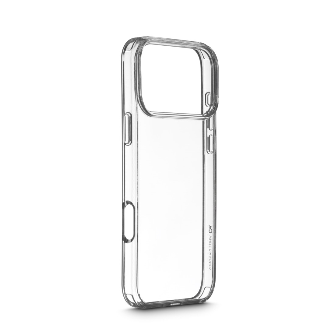 White Diamonds Cover Clear Protection Case für Apple iPhone 17 Pro Max Transparent
