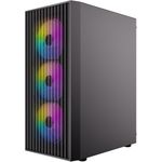 Antec AX27 RGB Elite Mid Tower Gaming Bl - Midi/Minitower (0-761345-10205-6)