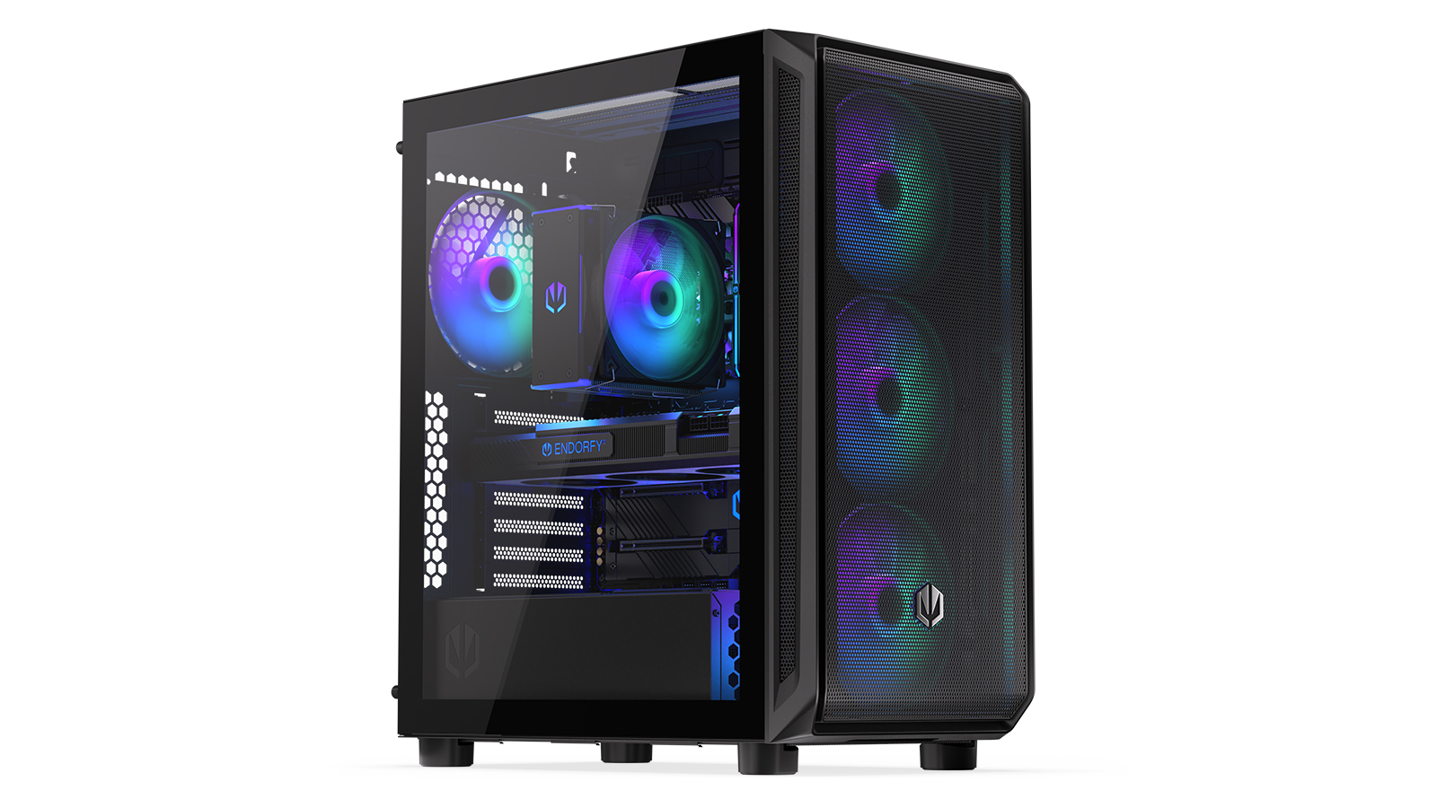 Endorfy Arx 500 ARGB Tower-Gehäuse ATX Schwarz