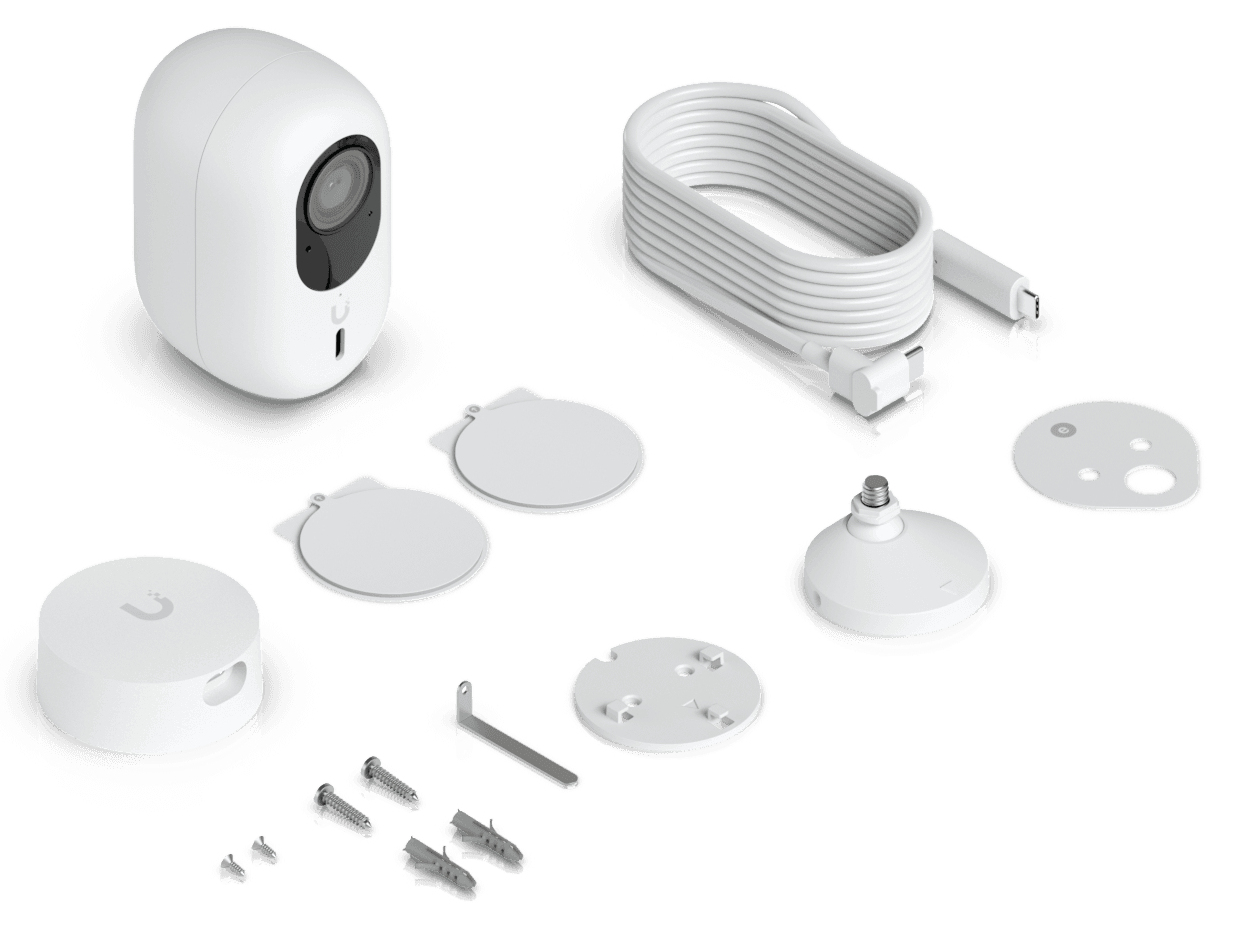 Ubiquiti UniFi G6 Instant 4K Netzwerkkamera Weiß