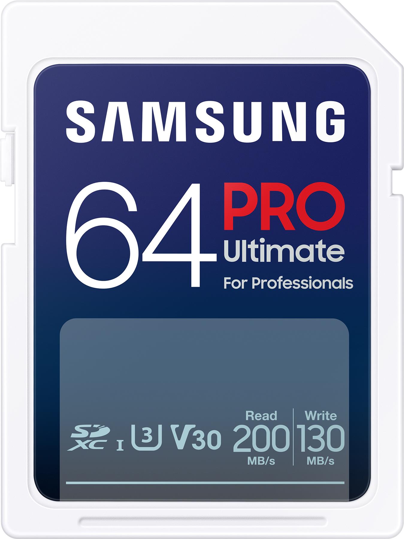 Samsung PRO Ultimate 64 GB SDXC UHS-I Klasse 3 (MB-SY64S/WW)