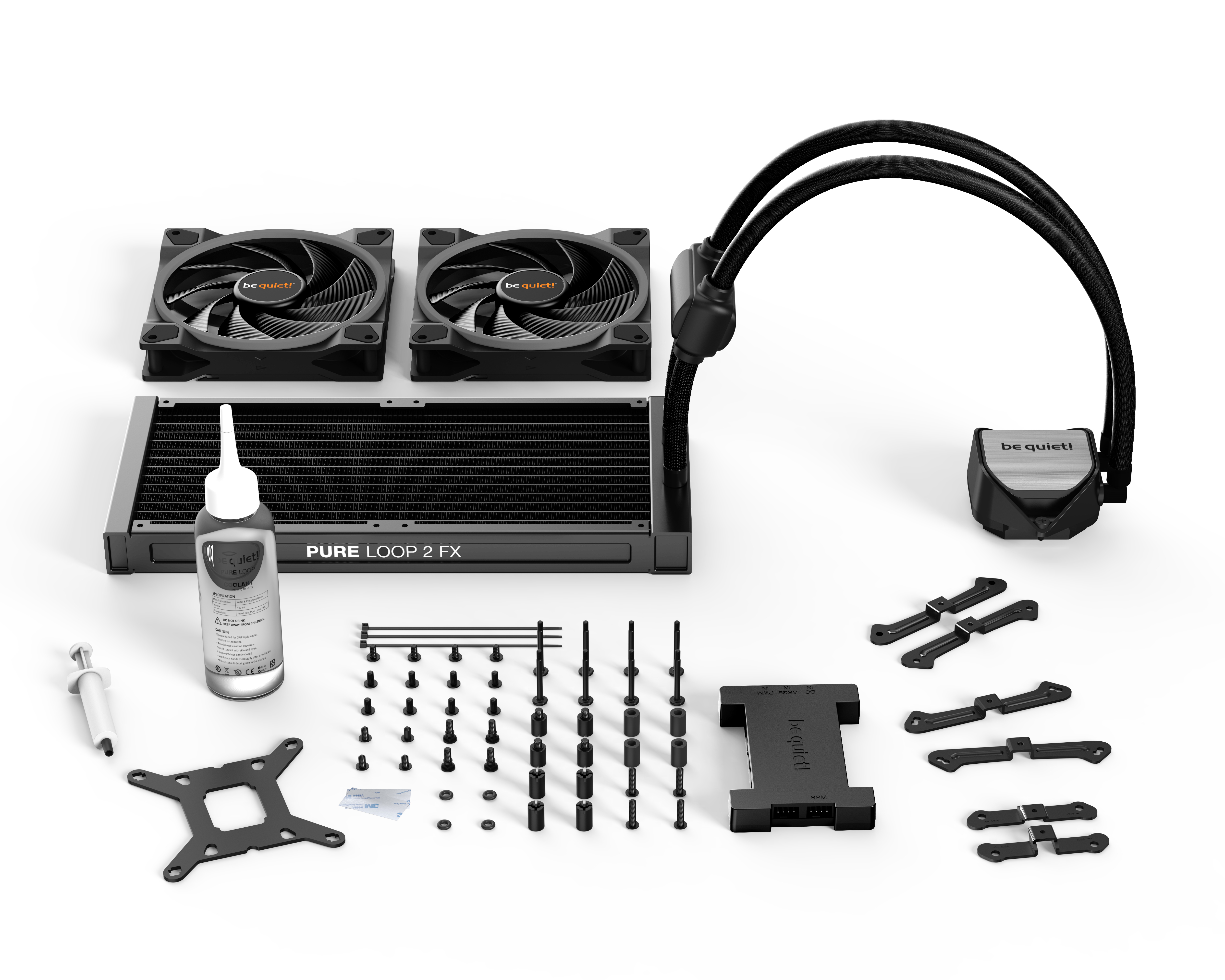 be quiet! Pure Loop 2 FX 280mm Prozessor-Flüssigkeitskühlsystem Komplett Schwarz