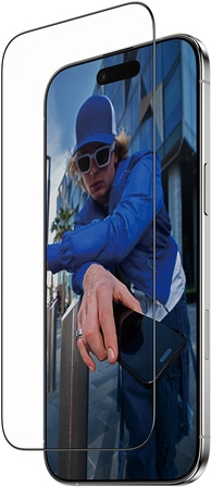 PanzerGlass Screen Protector w. black Frame iPhone 17 Air Ultra-Wide Fit (PG63006)