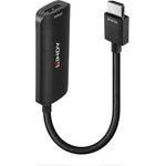 Lindy Adapterkabel HDMI männlich zu DisplayPort, Mikro-USB Typ B (nur Strom) (38329)