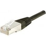 Patchkabel S/FTP, PiMF, CAT.6, schwarz, 30,0 m Patchkabel mit besonders schmalem Knickschutz (856936)