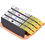 Renkforce Tinte Kombi-Pack ersetzt Canon CLI-581 BKCMY (2103C004) Kompatibel Schwarz, Cyan, Magenta, Gelb RF-I-C-CLI581BKCMY4PK RF-5718880 (RF-5718880)