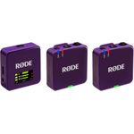 RODE Wireless GO Gen 3 Purpur - Mikrofon (WIGOGEN3PUR)