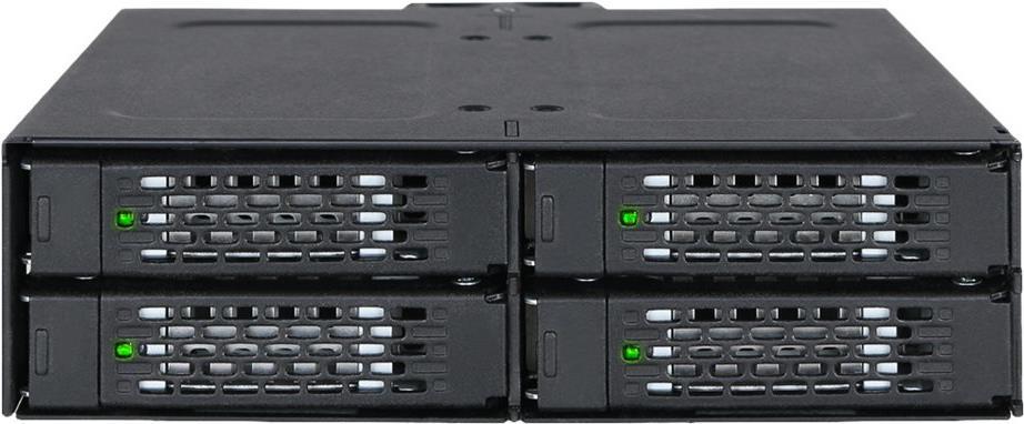 ICY DOCK ToughArmor MB607SP-B Backplane 4x 2,5" SATA I-III für 5,25" Schwarz