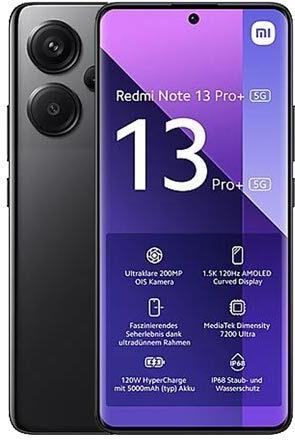 Xiaomi Redmi Note 13 Pro+ 5G 256GB Midnight Black 6941812750926