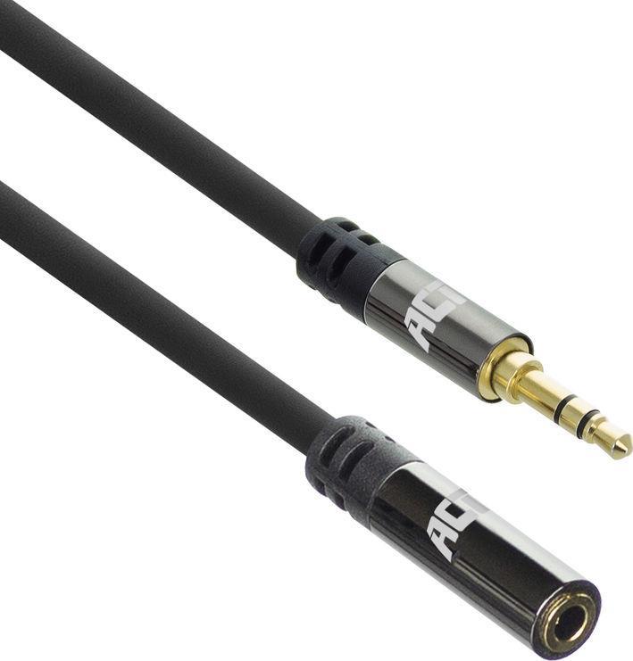 ADVANCED CABLE TECHNOLOGY ACT 2 meters High Quality audio extension cable 3.5 mm stereo jack male -