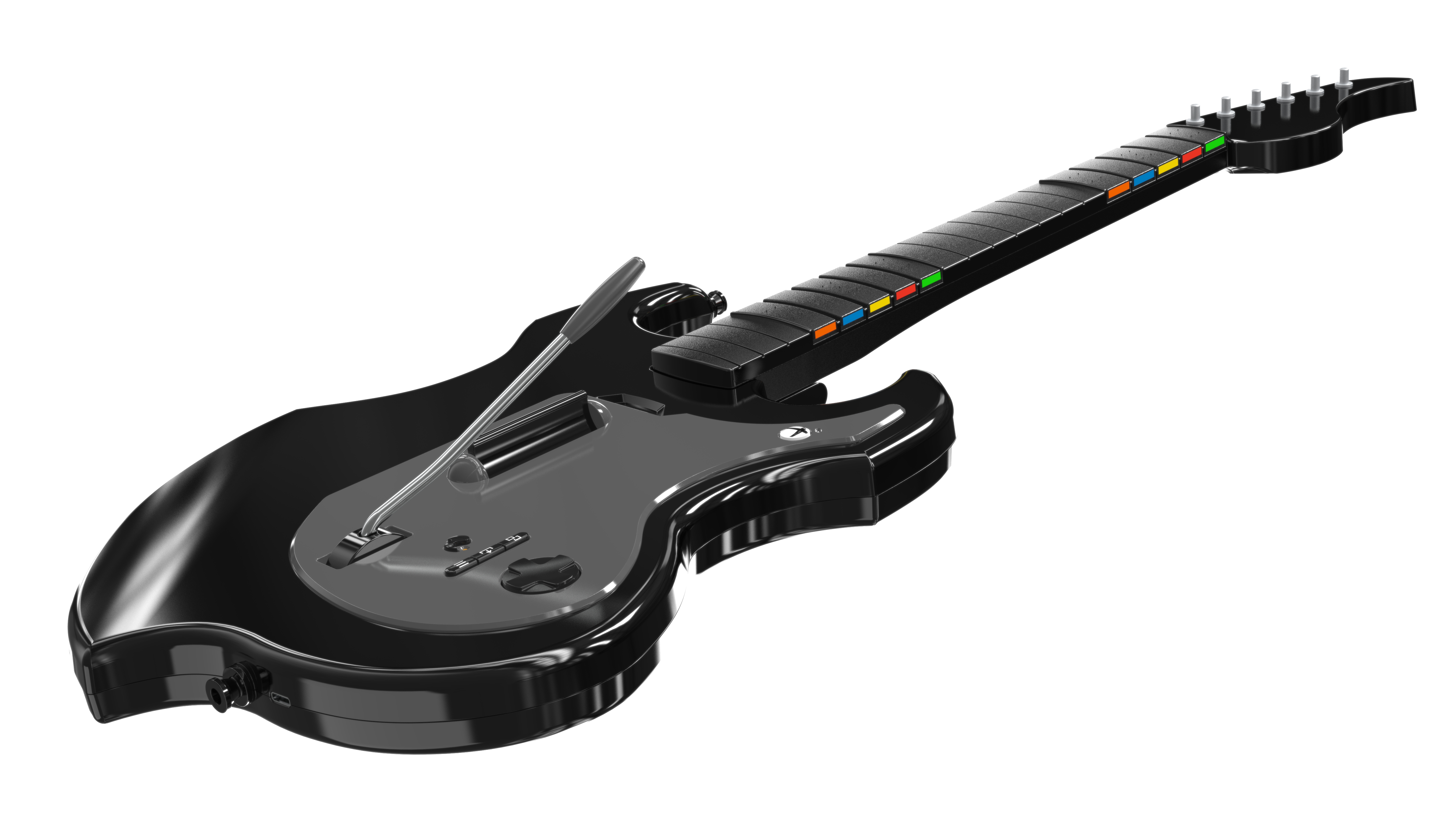PDP Riffmaster Kabelloser Gitarren-Controller für Xbox Schwarz, Grau