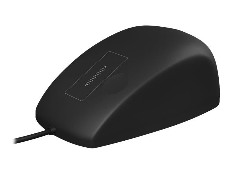 KeySonic KSM-5030M-B Wasserdichte Maus USB IP68 Schwarz