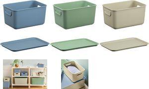 NHG Deckel für Aufbewahrungsbox AKITA STORAGE S, blau Material: aus recyceltem PP, Farbe: Nordic blau, - 1 Stück (60860800)